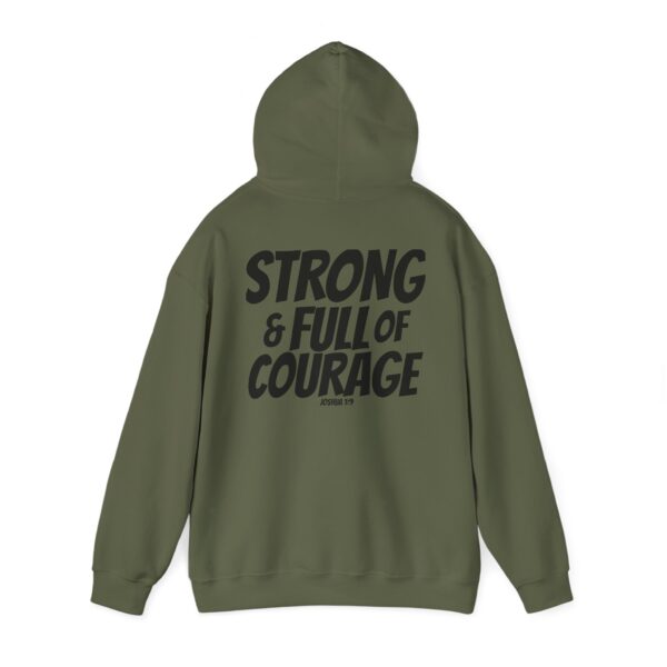 Strong and Full of Courage Men's Sweatshirt – Inspired by Joshua 1:9 - Image 29