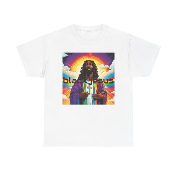 Black Jesus Men's T-Shirt - Image 6