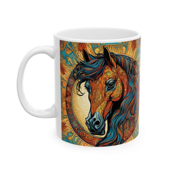 Midnight Mustang: Mug – Sip with Strength, Freedom, and Love