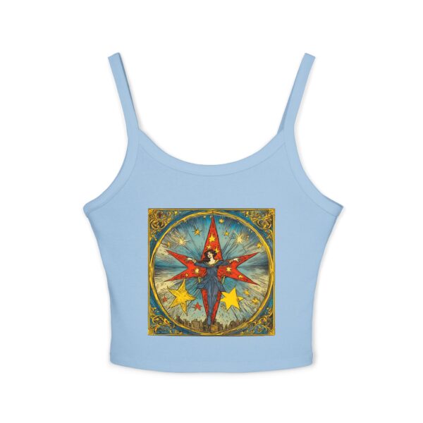 Vintage Star: Women's Spaghetti Strap Tank Top - Image 2