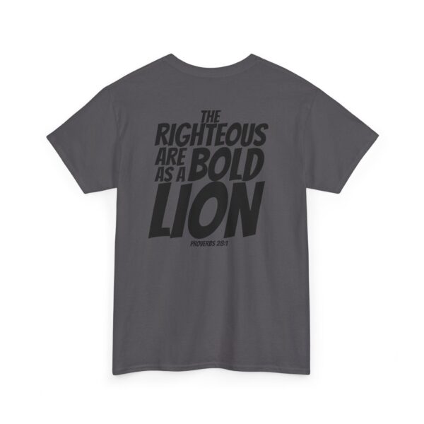 Bold as a Lion: Men's Shirt – Inspired by Proverbs 28:1 - Image 42