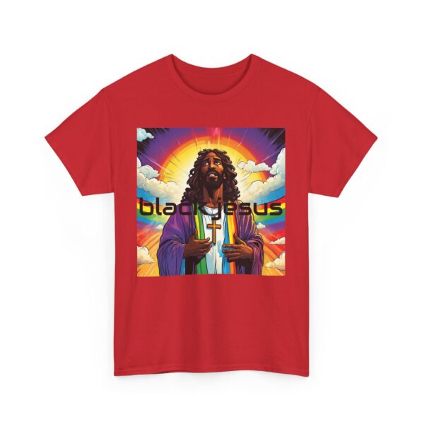 Black Jesus Men's T-Shirt - Image 39