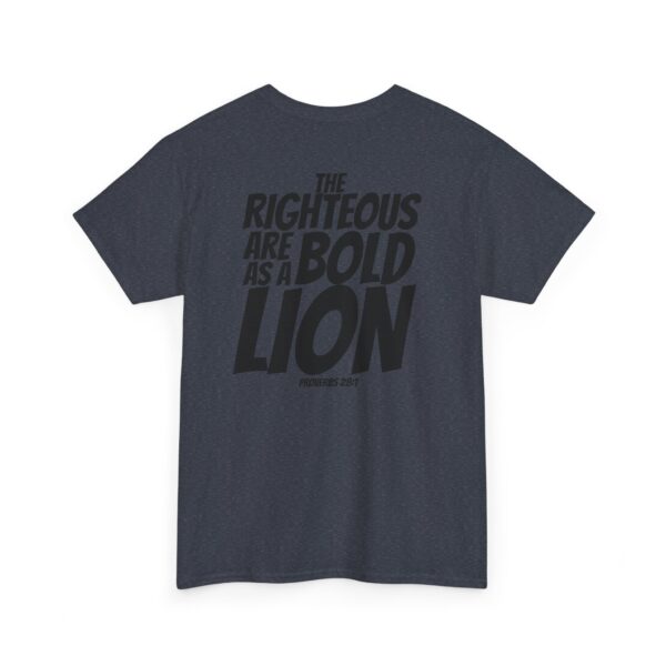 Bold as a Lion: Men's Shirt – Inspired by Proverbs 28:1 - Image 46