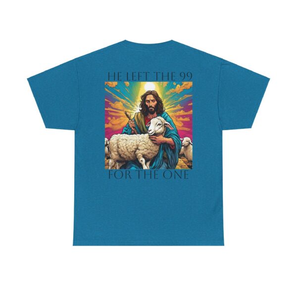 He Left the 99: Men's T-Shirt - Image 14