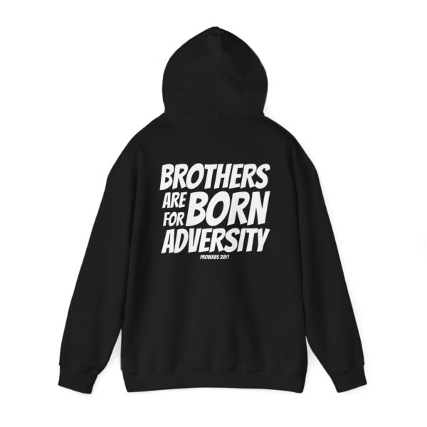 Brothers Are Born for Adversity: Men's Sweatshirt – Inspired by Proverbs 17:17 - Image 21