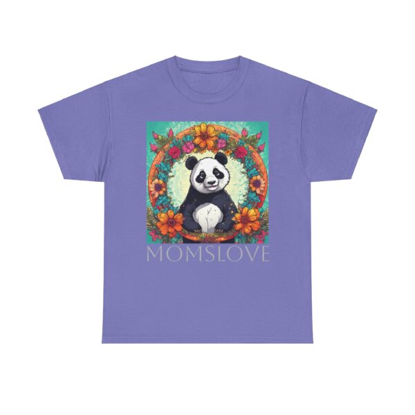 Moms Love Panda T-Shirt for Women - Image 2