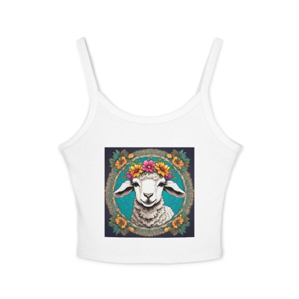 Little Lamb: Women's Spaghetti Strap Tank Top