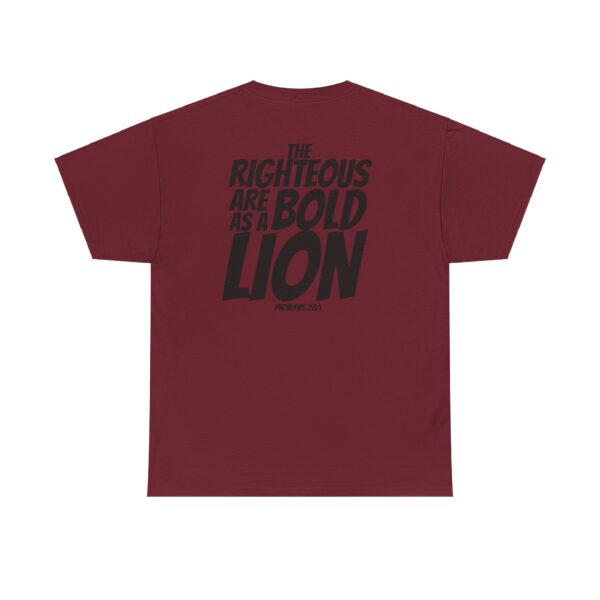 Bold as a Lion: Men's Shirt – Inspired by Proverbs 28:1 - Image 48