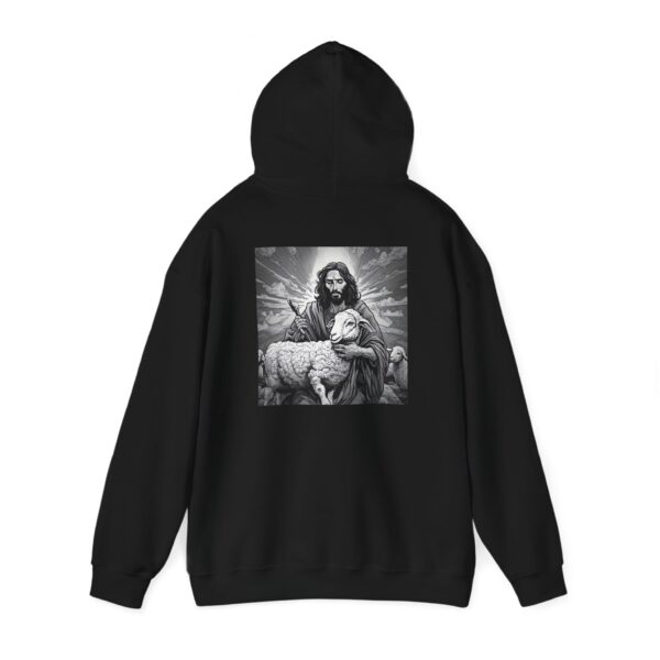 Luke 15:4 Men's Black Hoodie