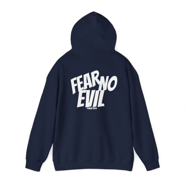 Fear No Evil Men's Sweatshirt – Inspired by Psalm 23:4 - Image 51