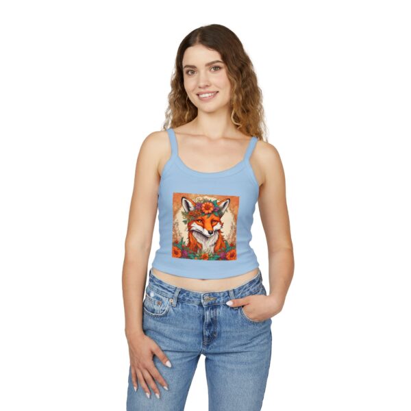 Fab' Fox: Women's Spaghetti Strap Tank Top - Image 11