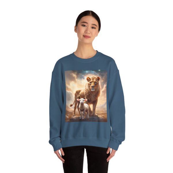 Lioness and Lamb Sweatshirt – Cozy, Durable, and Meaningful - Image 12