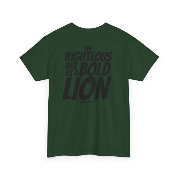 Bold as a Lion: Men's Shirt – Inspired by Proverbs 28:1 - Image 38