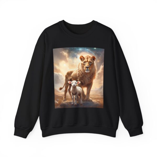 Lioness and Lamb Sweatshirt – Cozy, Durable, and Meaningful - Image 5