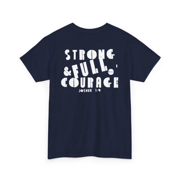 Strong and Full of Courage Men's Shirt – Inspired by Joshua 1:9 - Image 18