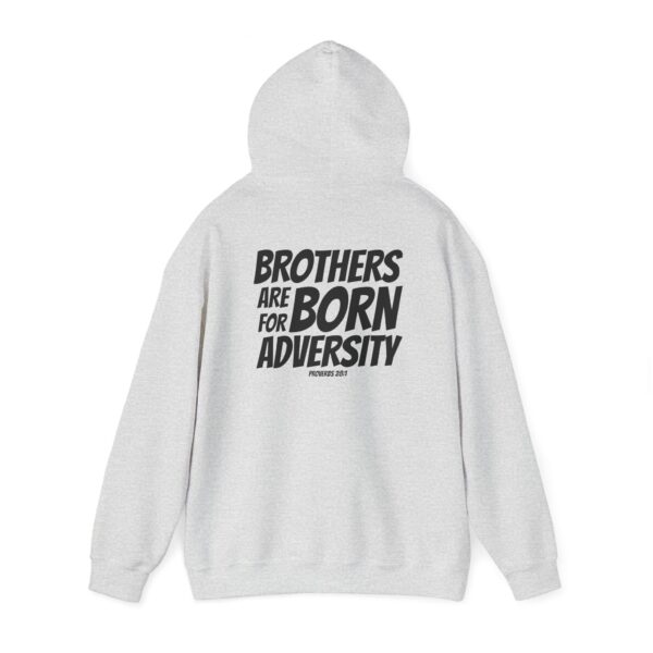 Brothers Are Born for Adversity: Men's Sweatshirt – Inspired by Proverbs 17:17 - Image 15