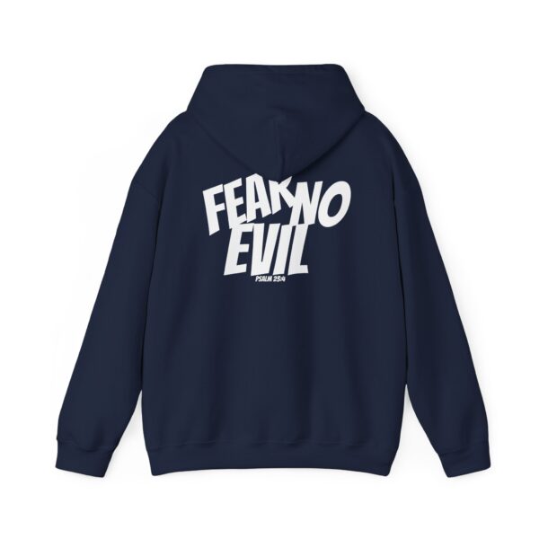 Fear No Evil Men's Sweatshirt – Inspired by Psalm 23:4 - Image 50