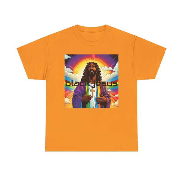 Black Jesus Men's T-Shirt - Image 13