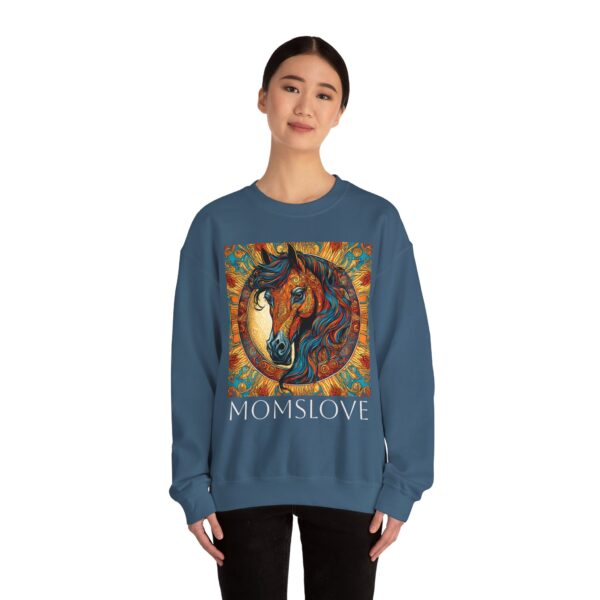 Midnight Mustang: Women's Sweatshirt - Image 8