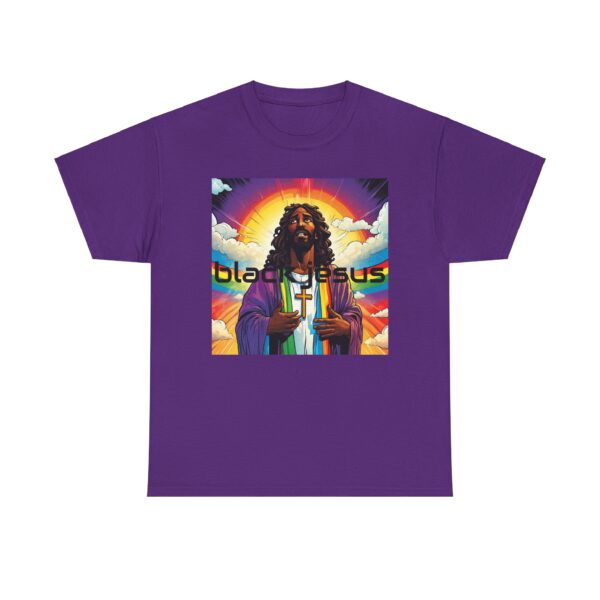 Black Jesus Men's T-Shirt - Image 33