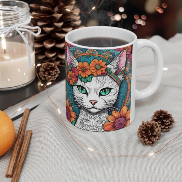 Mystic Meow Mug – Sip in Style and Celebrate Motherhood