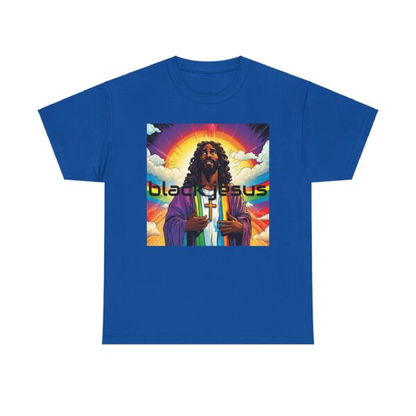 Black Jesus Men's T-Shirt - Image 9