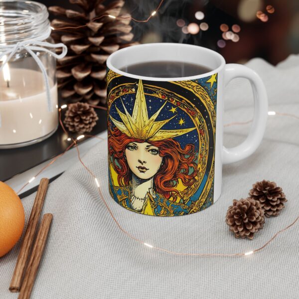 The Star: Mug – A Celestial Touch for Your Morning