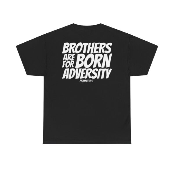 Brothers Are Born for Adversity Men's Shirt – Inspired by Proverbs 17:17 - Image 6