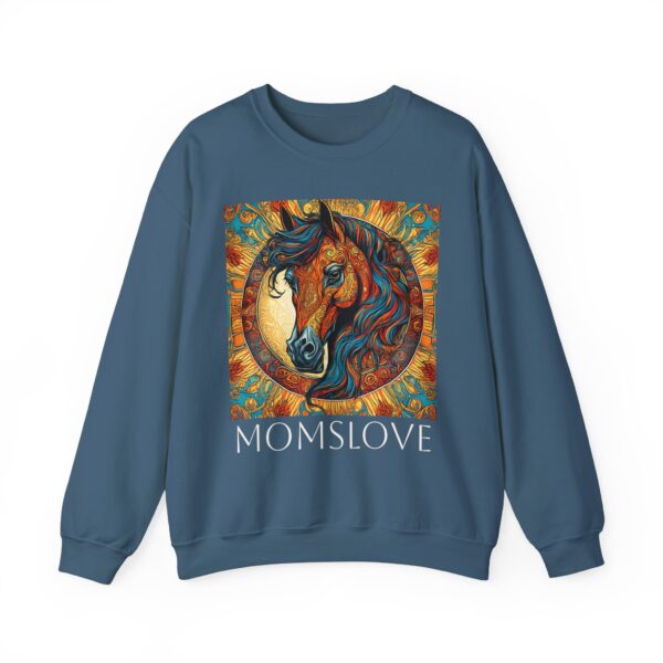 Midnight Mustang: Women's Sweatshirt - Image 5