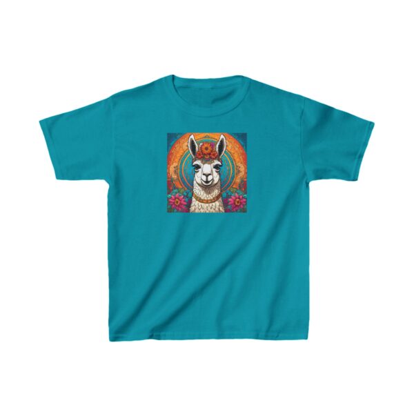 Zen Llama Girls' T-Shirt - Image 7