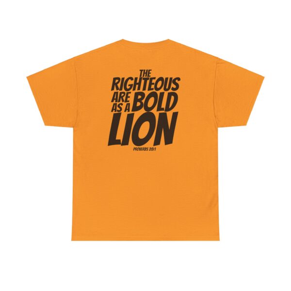 Bold as a Lion: Men's Shirt – Inspired by Proverbs 28:1 - Image 24