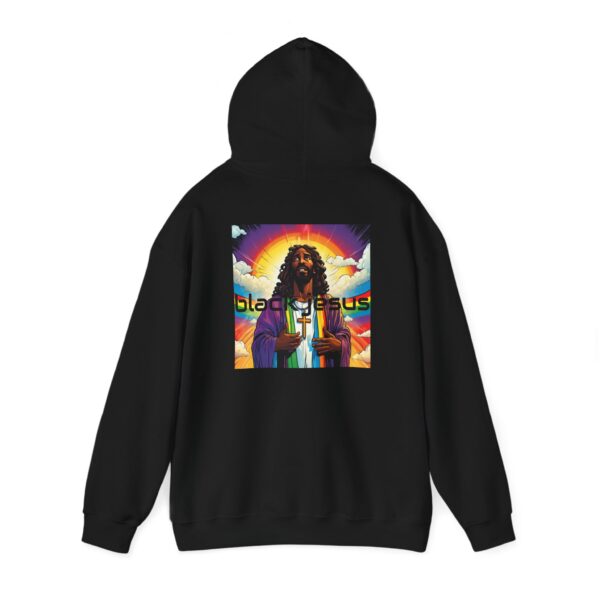 Black Jesus Men's Black Hoodie