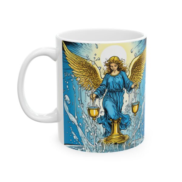 Golden Angel: Mug – An Angelic Touch for Your Morning - Image 2