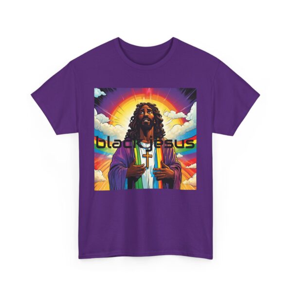 Black Jesus Men's T-Shirt - Image 35