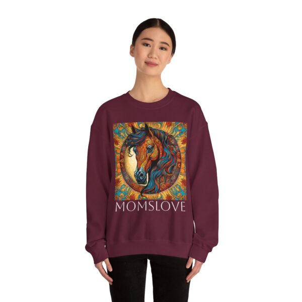 Midnight Mustang: Women's Sweatshirt - Image 4