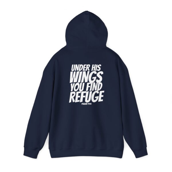 Under His Wings: Men's Sweatshirt – Inspired by Psalm 91:4 - Image 37