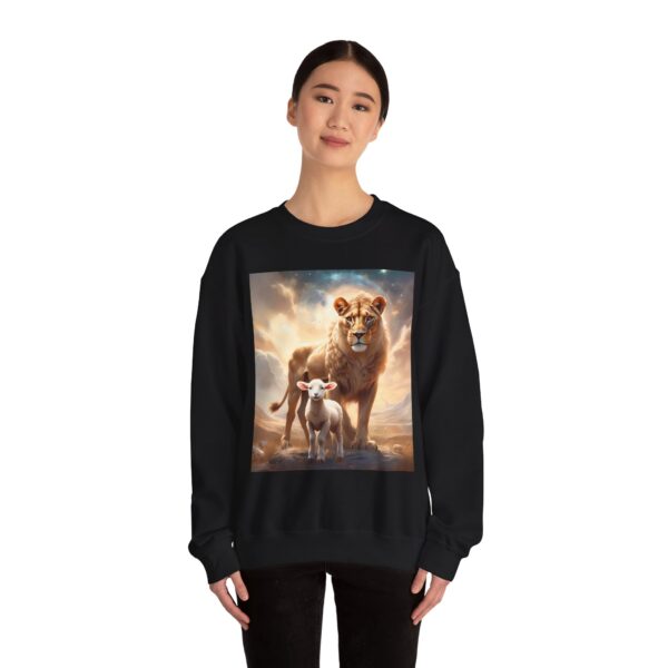 Lioness and Lamb Sweatshirt – Cozy, Durable, and Meaningful - Image 8