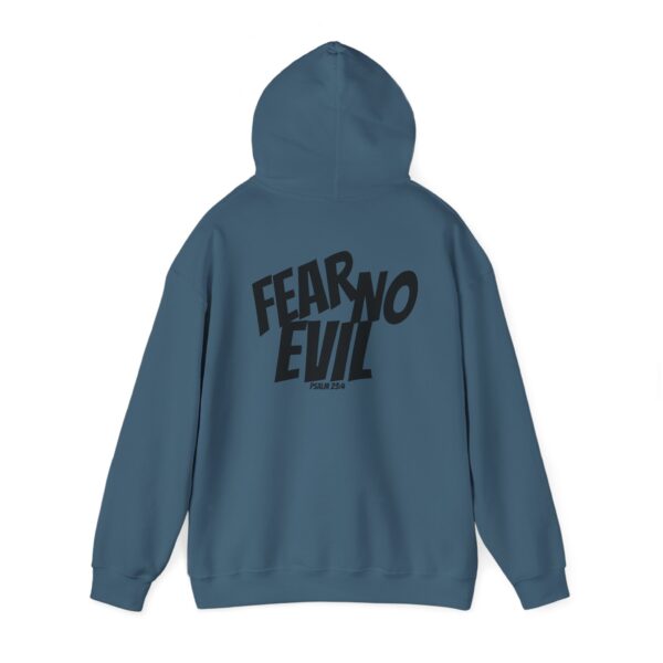 Fear No Evil Men's Sweatshirt – Inspired by Psalm 23:4 - Image 47