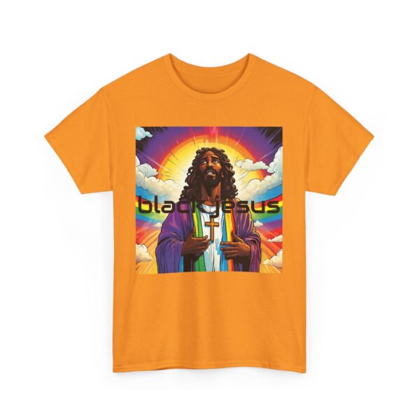 Black Jesus Men's T-Shirt - Image 15