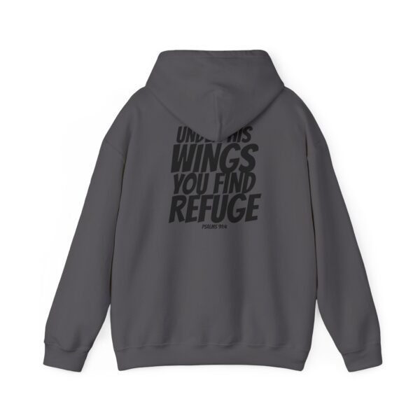 Under His Wings: Men's Sweatshirt – Inspired by Psalm 91:4 - Image 30