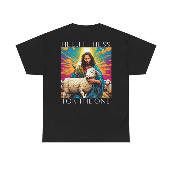 He Left the 99: Men's T-Shirt - Image 5