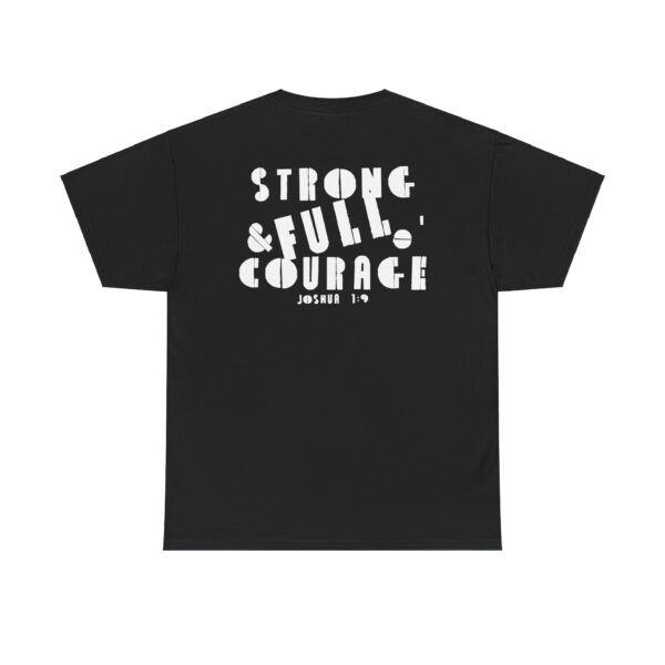 Strong and Full of Courage Men's Shirt – Inspired by Joshua 1:9 - Image 6